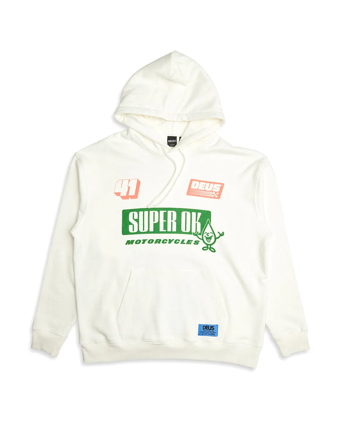 Aston Hoodie - Vintage White sold by Deus Ex Machina product image thumbnail 4