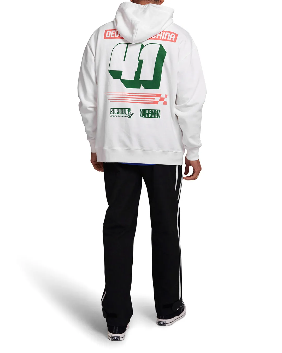 Aston Hoodie - Vintage White sold by Deus Ex Machina product image thumbnail 3