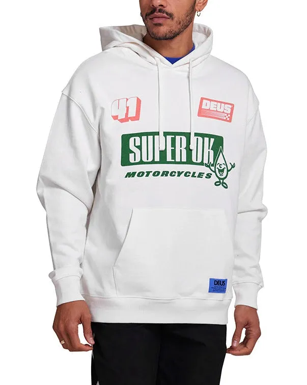 Aston Hoodie - Vintage White sold by Deus Ex Machina