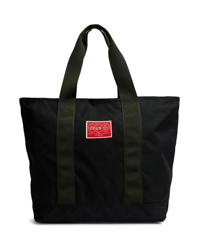 Hinterlands Tote Bag - Black made by Deus Ex Machina