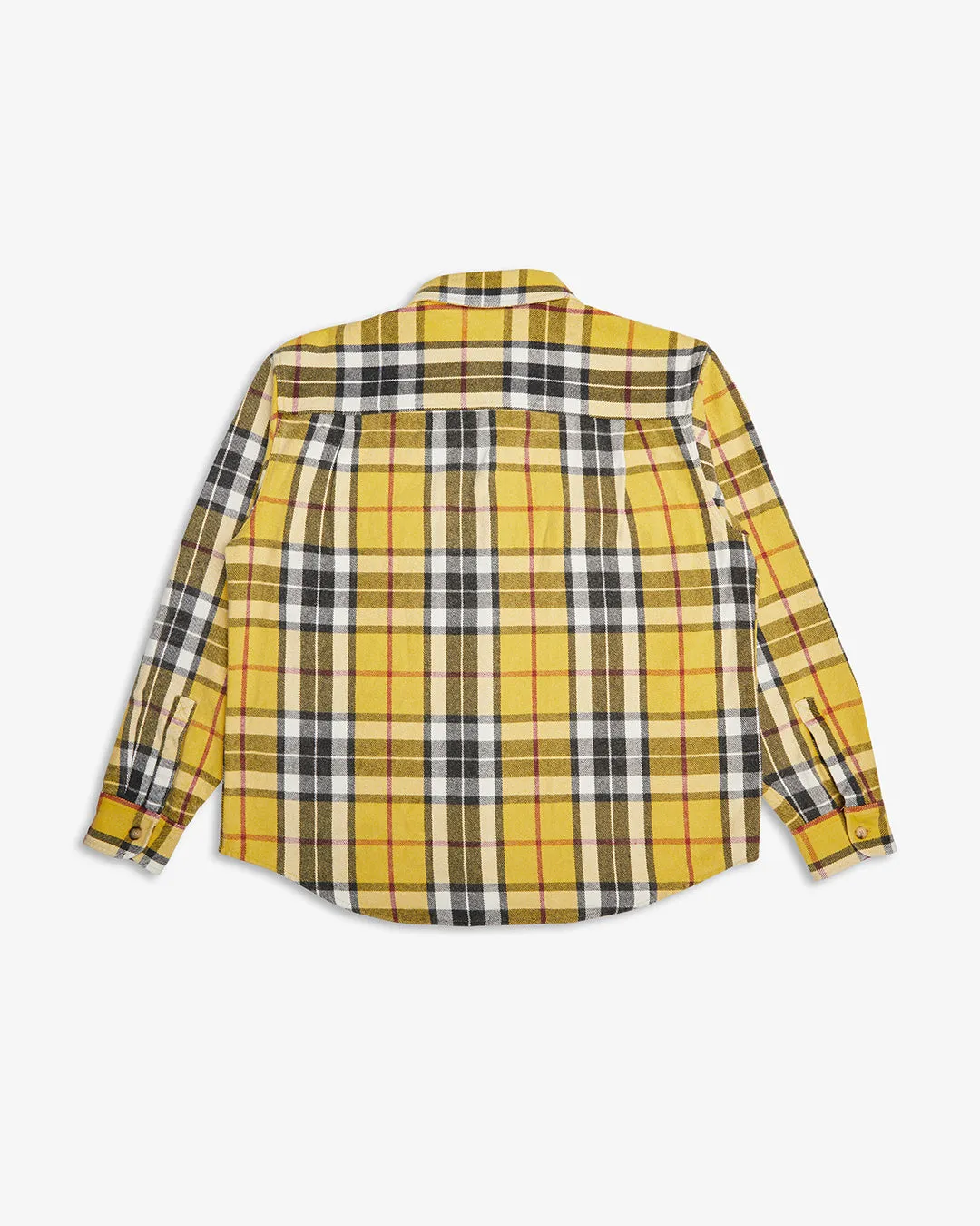 Vacay Check Shirt - Lemon sold by Deus Ex Machina product image thumbnail 5
