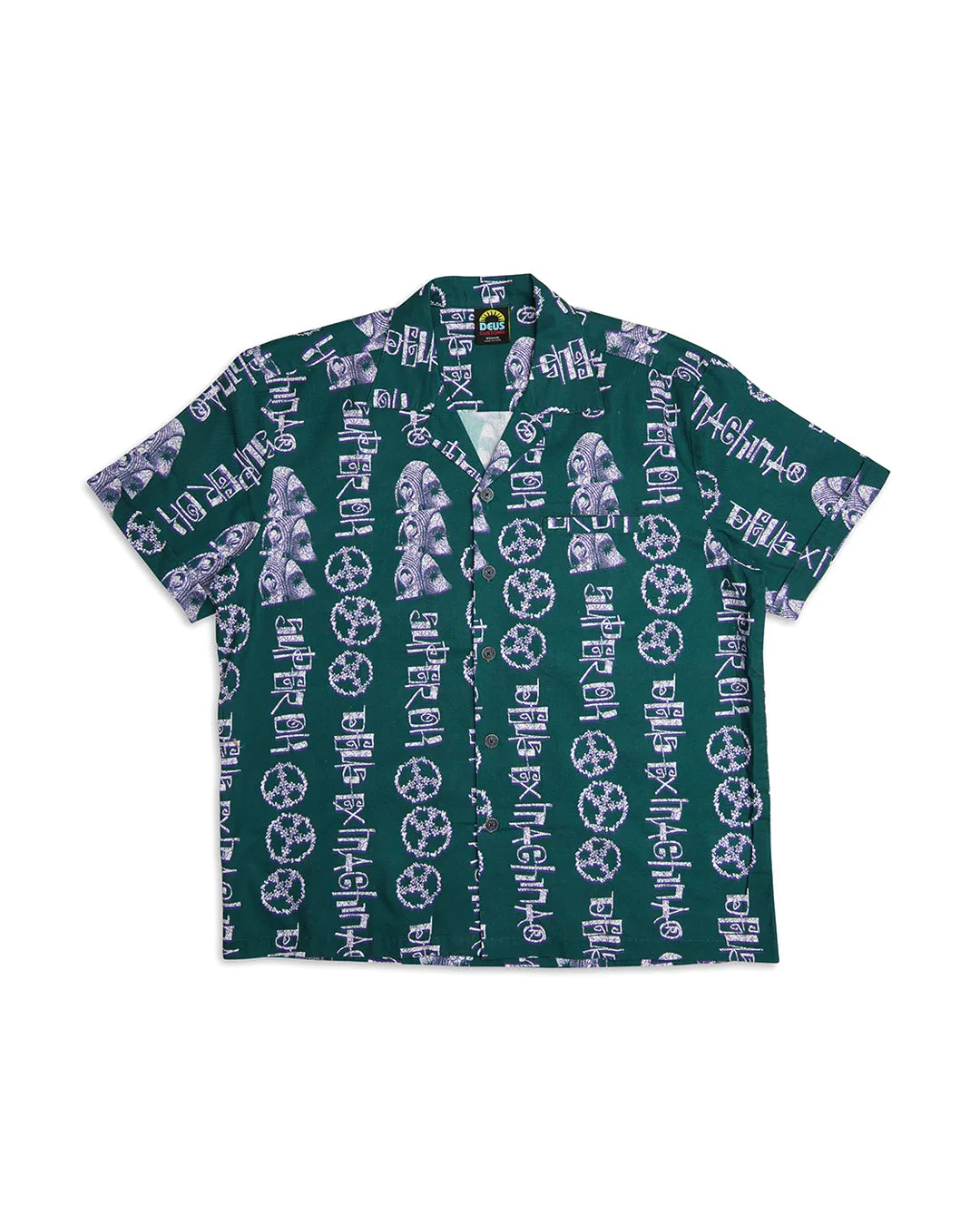 Effigy Shirt - Deep Green sold by Deus Ex Machina product image thumbnail 4
