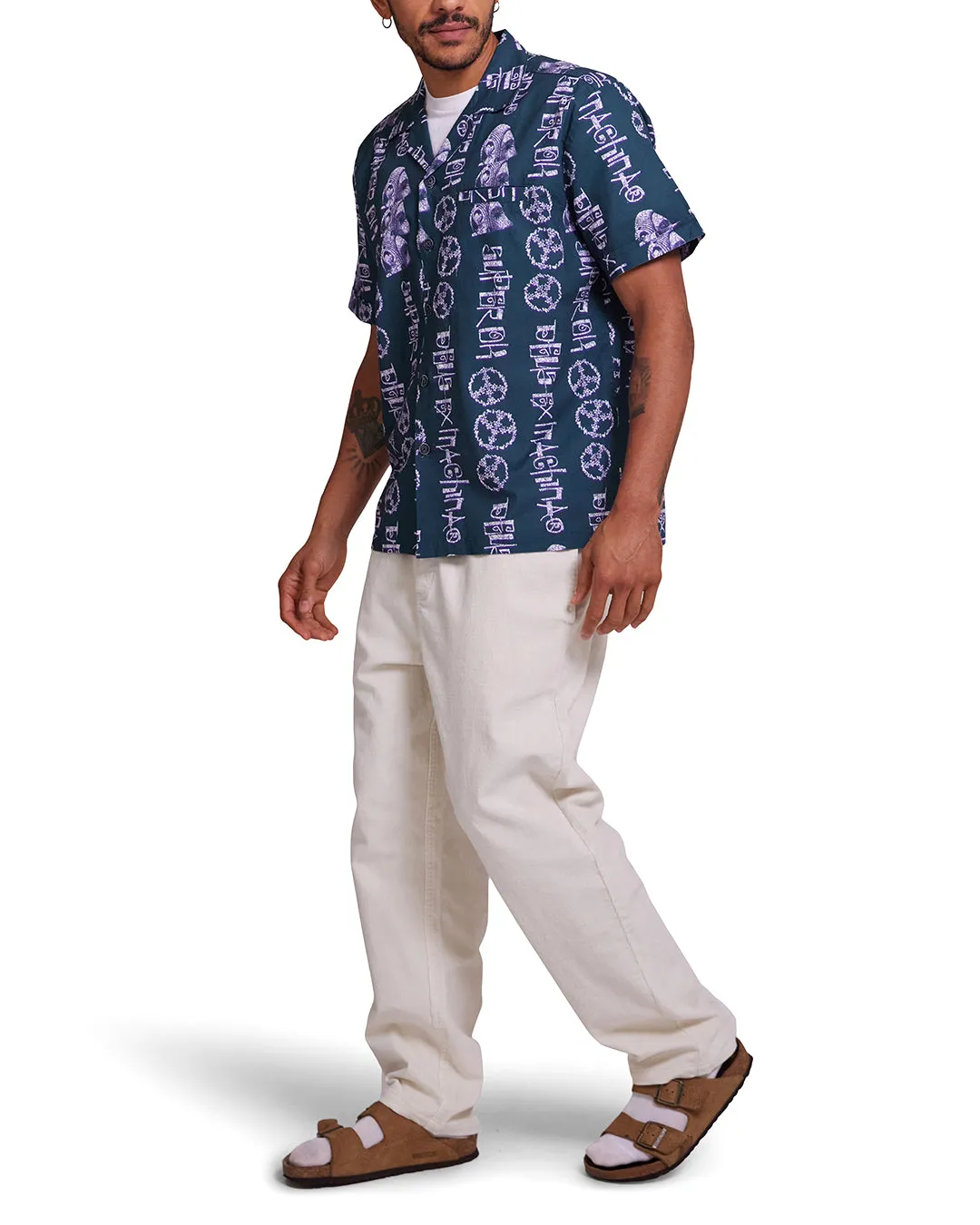 Effigy Shirt - Deep Green sold by Deus Ex Machina product image thumbnail 3