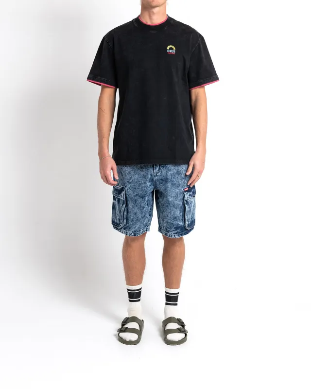 Burly Cargo Short - Mid Indigo sold by Deus Ex Machina