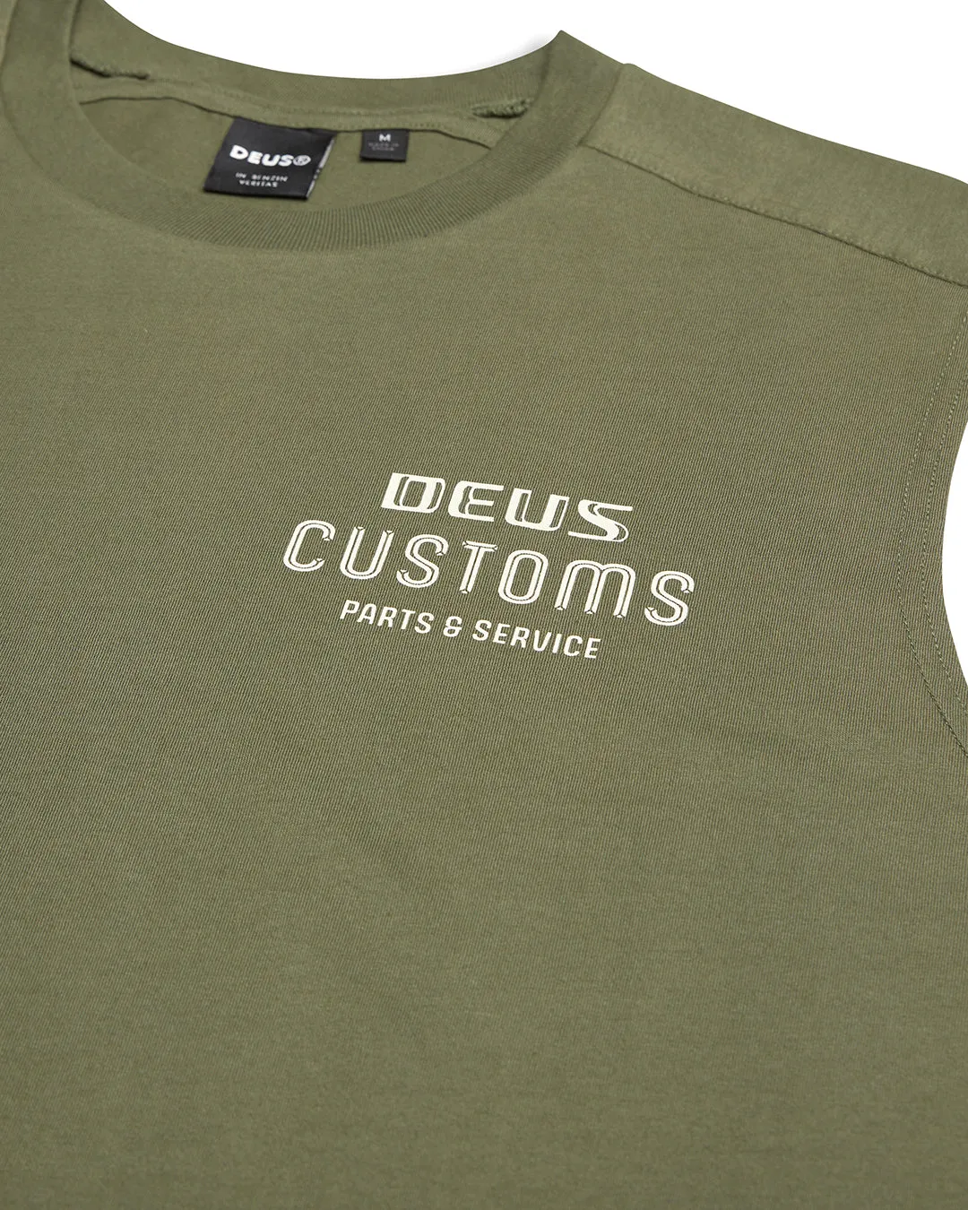 Chrome Muscle - Lichen Green sold by Deus Ex Machina product image thumbnail 3