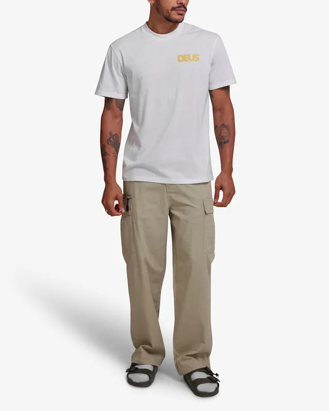 Noosa Surf Tee - Vintage White sold by Deus Ex Machina