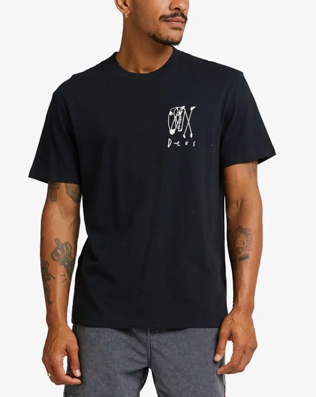 Bobskull Tee - Black sold by Deus Ex Machina