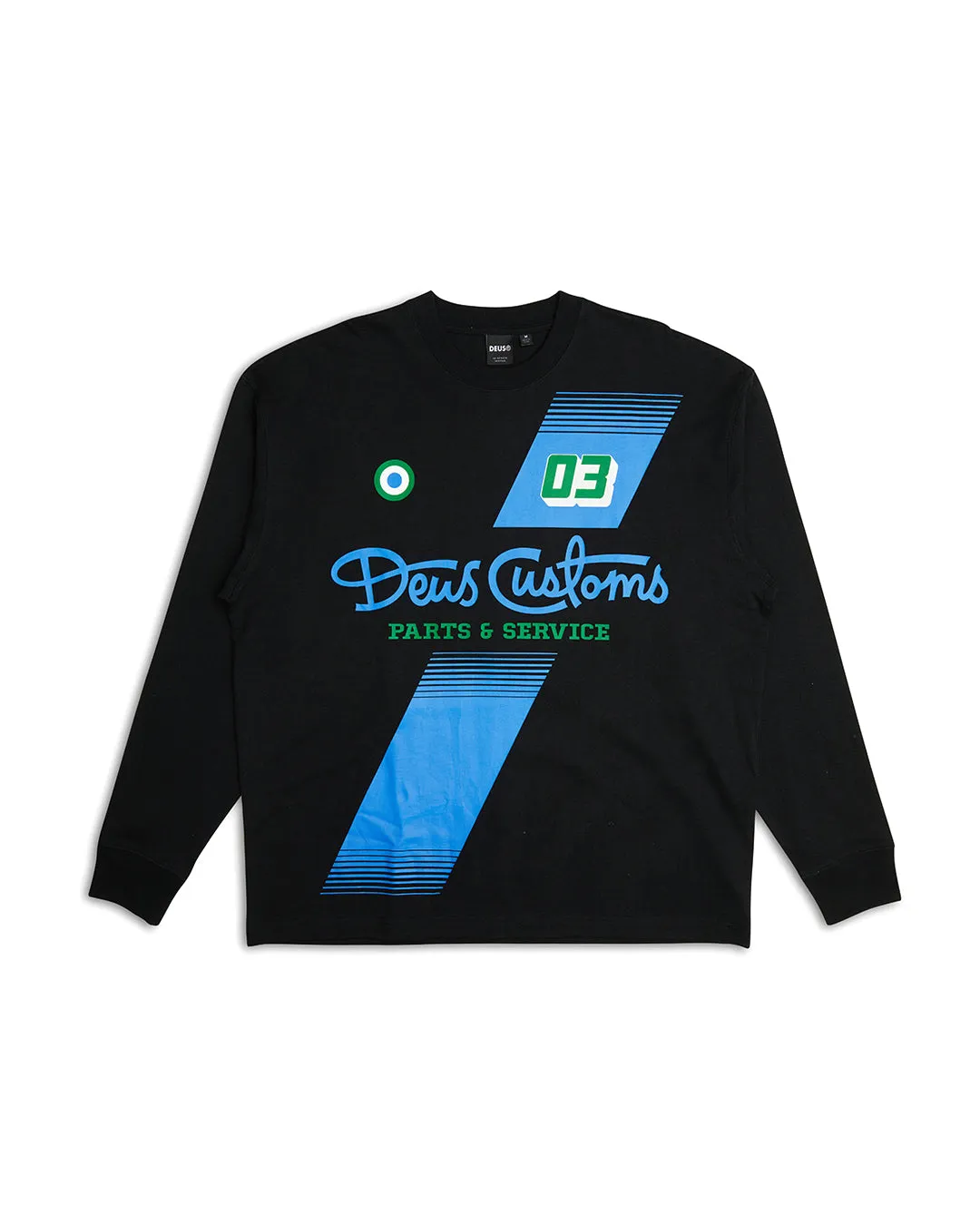 Campaign Long Sleeve Tee - Black sold by Deus Ex Machina product image thumbnail 4