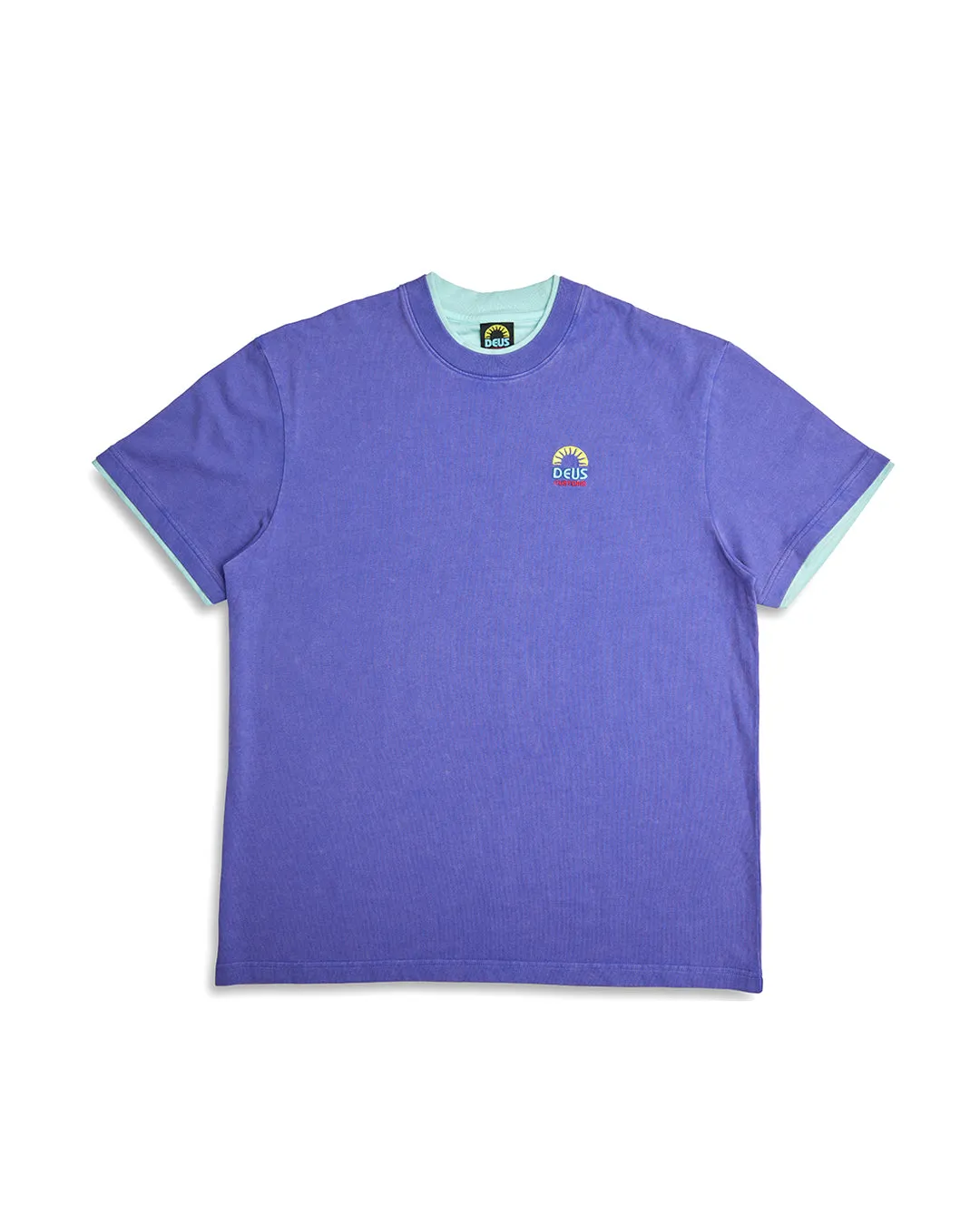 Double Up Tee - Deep Blue sold by Deus Ex Machina product image thumbnail 4
