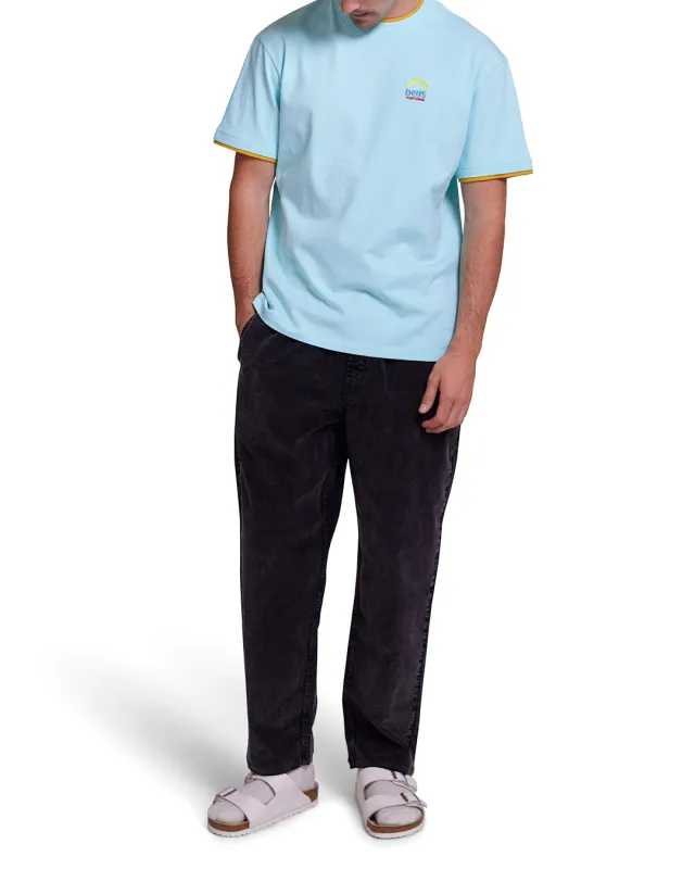 Double Up Tee - Blue Tint sold by Deus Ex Machina