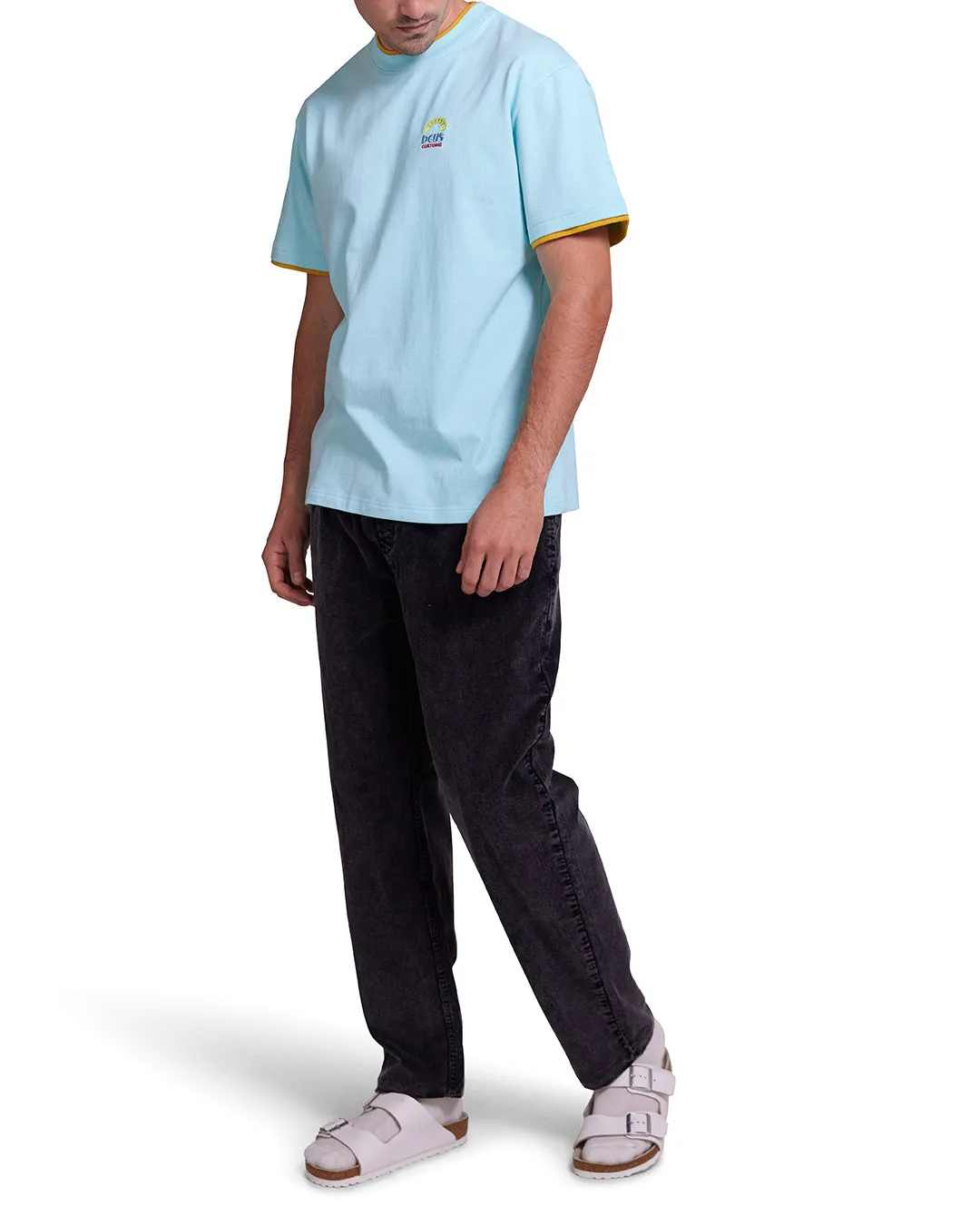 Double Up Tee - Blue Tint sold by Deus Ex Machina product image thumbnail 3