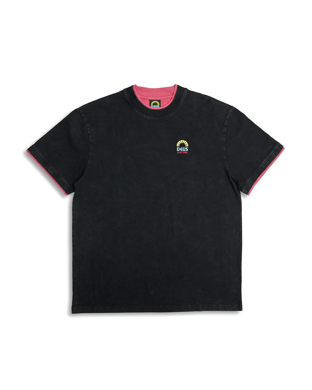 Double Up Tee - Anthracite sold by Deus Ex Machina product image thumbnail 4