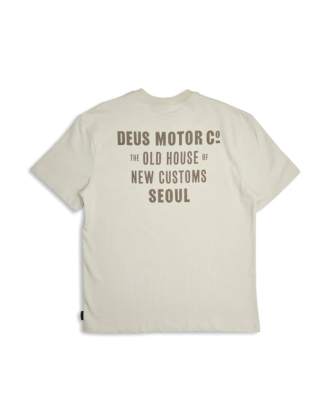 Old Customs Tee - Dirty White sold by Deus Ex Machina product image thumbnail 5