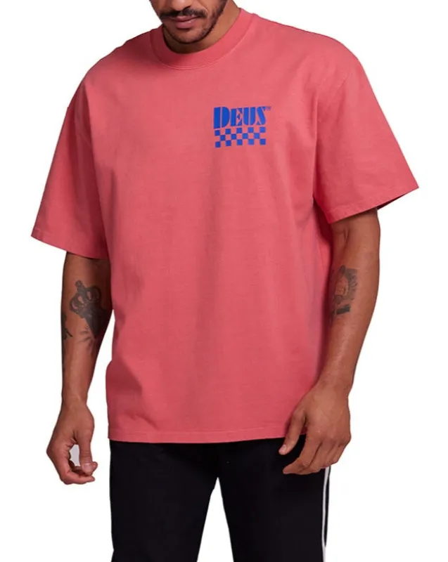 Trip Tee - Raspberry made by Deus Ex Machina