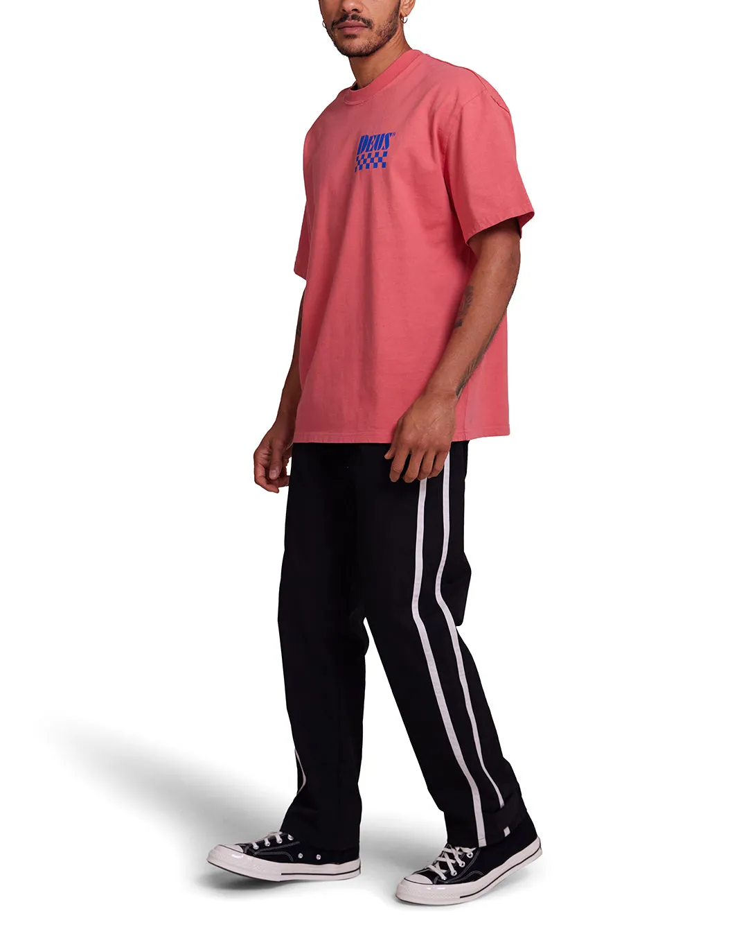 Trip Tee - Raspberry sold by Deus Ex Machina product image thumbnail 3