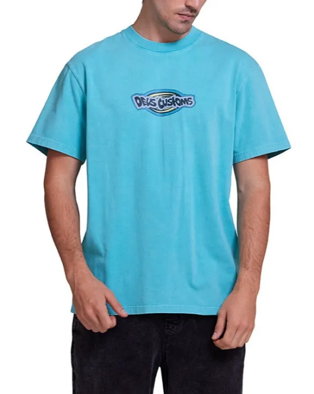 Jam Tee - Blue Turquoise sold by Deus Ex Machina