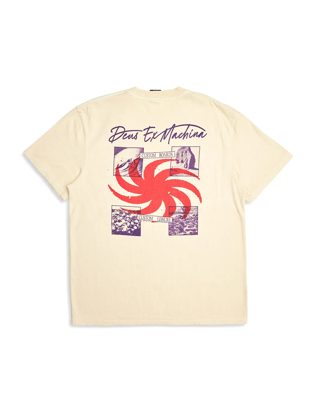 Custom Leisure Tee - Dirty White sold by Deus Ex Machina product image thumbnail 5