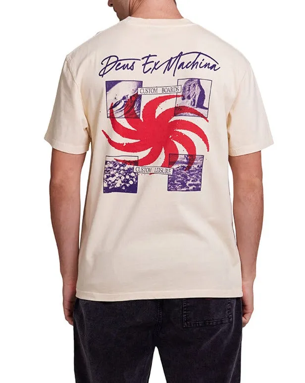 Custom Leisure Tee - Dirty White sold by Deus Ex Machina product image thumbnail 2