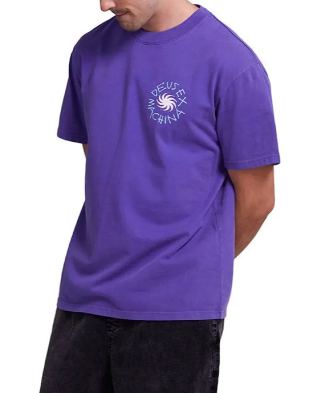 Custom Leisure Tee - Deep Blue sold by Deus Ex Machina