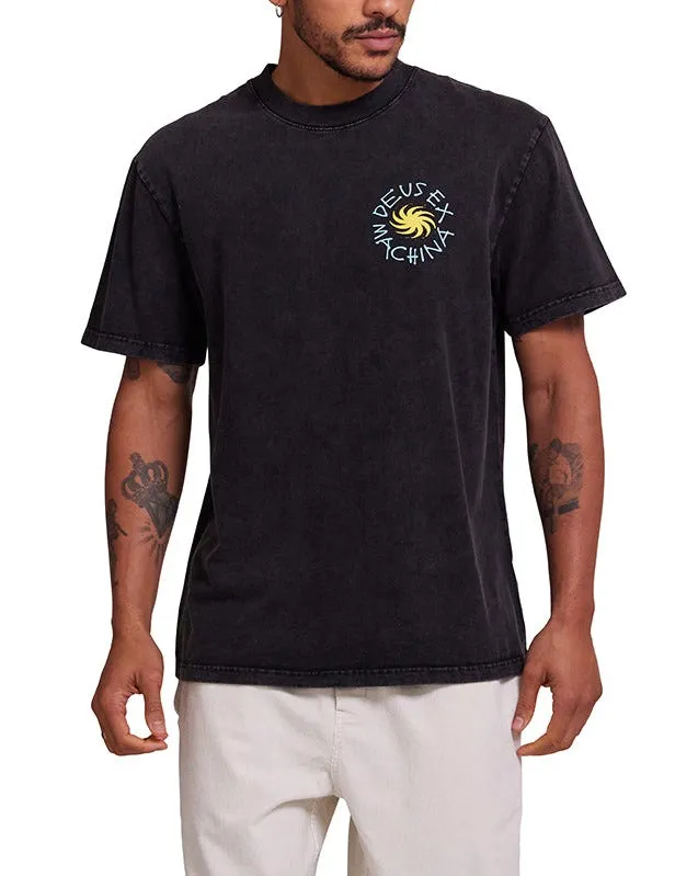 Custom Leisure Tee - Anthracite sold by Deus Ex Machina