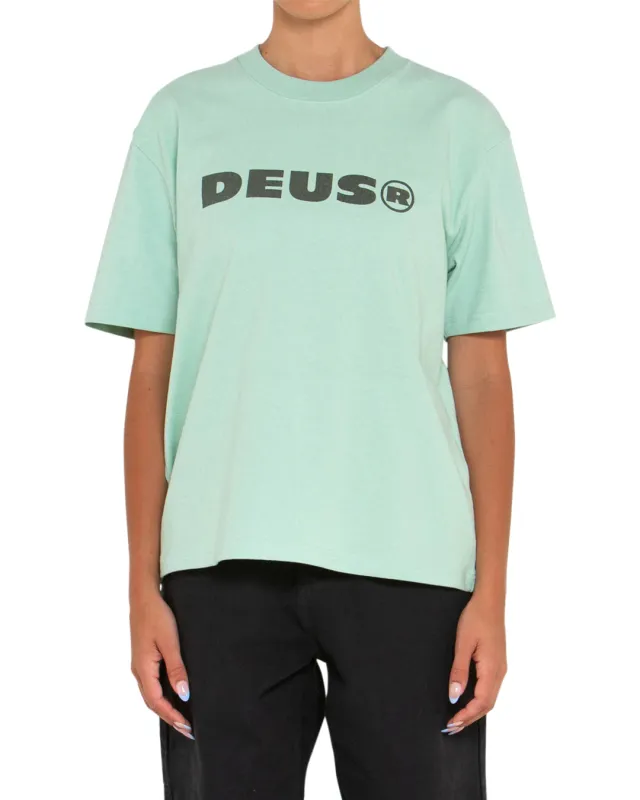 Power Tee - Granite Green made by Deus Ex Machina