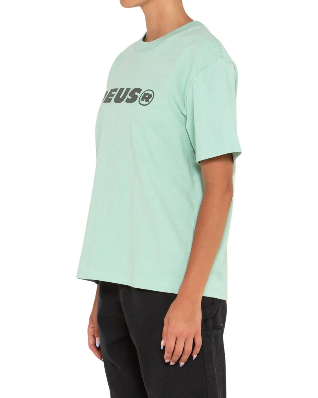 Power Tee - Granite Green sold by Deus Ex Machina product image thumbnail 3
