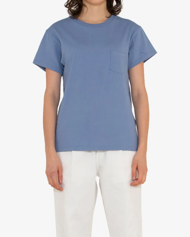 Holly Tee Faded Denim sold by Deus Ex Machina