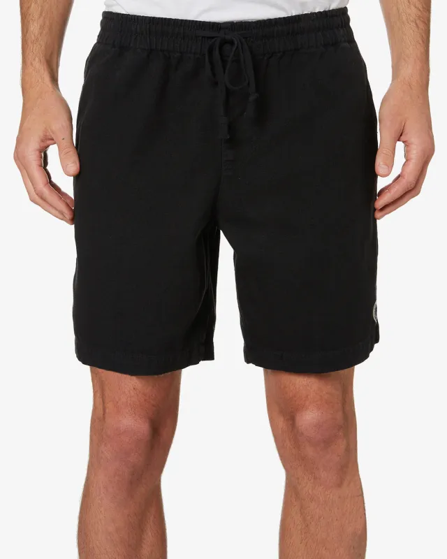 Leisure Short (Relaxed Fit) - Phantom Black made by Deus Ex Machina