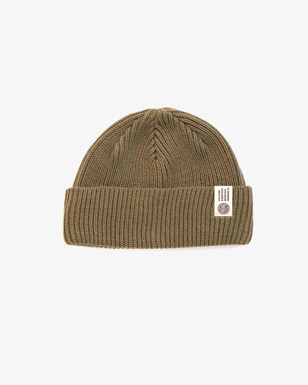 Oscar Beanie - Olive Drab sold by Deus Ex Machina