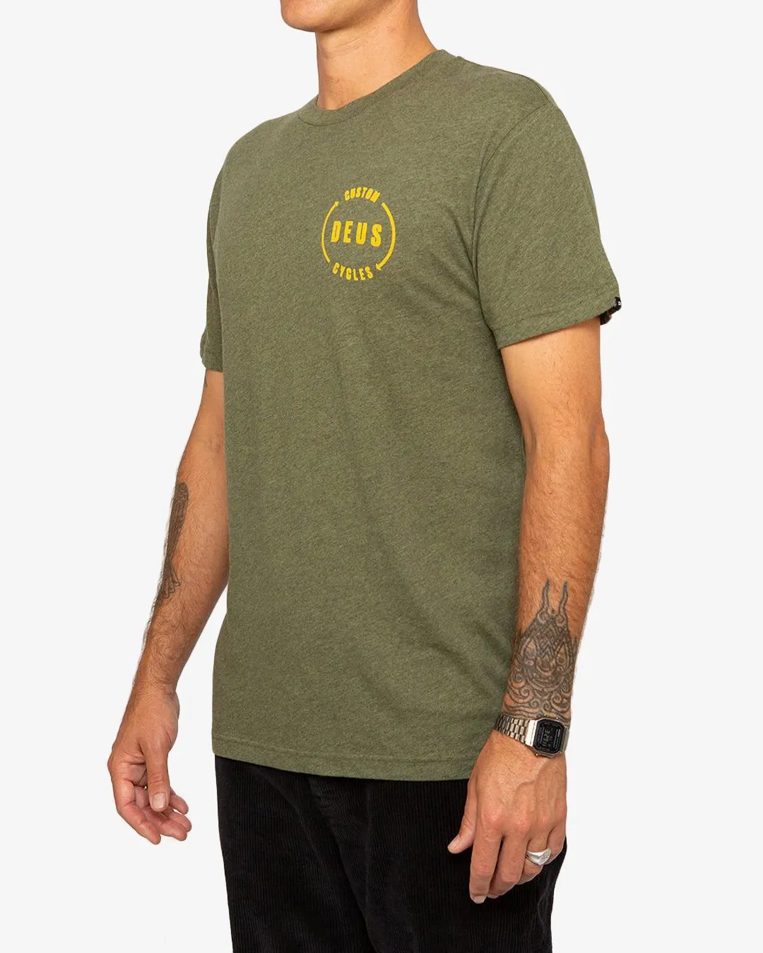 Turbulane Tee - Leaf Marle sold by Deus Ex Machina product image thumbnail 2
