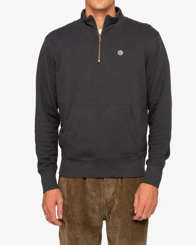 Grove Zip Sweat - Phantom Black made by Deus Ex Machina