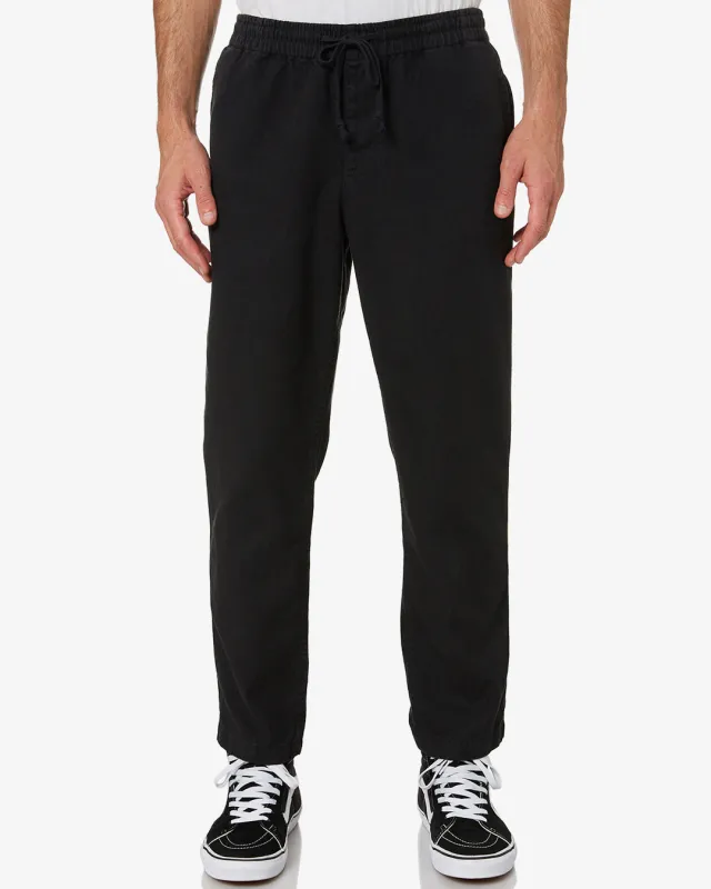Leisure Pant (Relaxed Fit) - Phantom Black sold by Deus Ex Machina