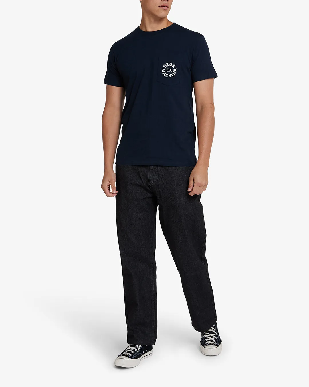 Deus Pocket Logo Tee - Navy sold by Deus Ex Machina product image thumbnail 3