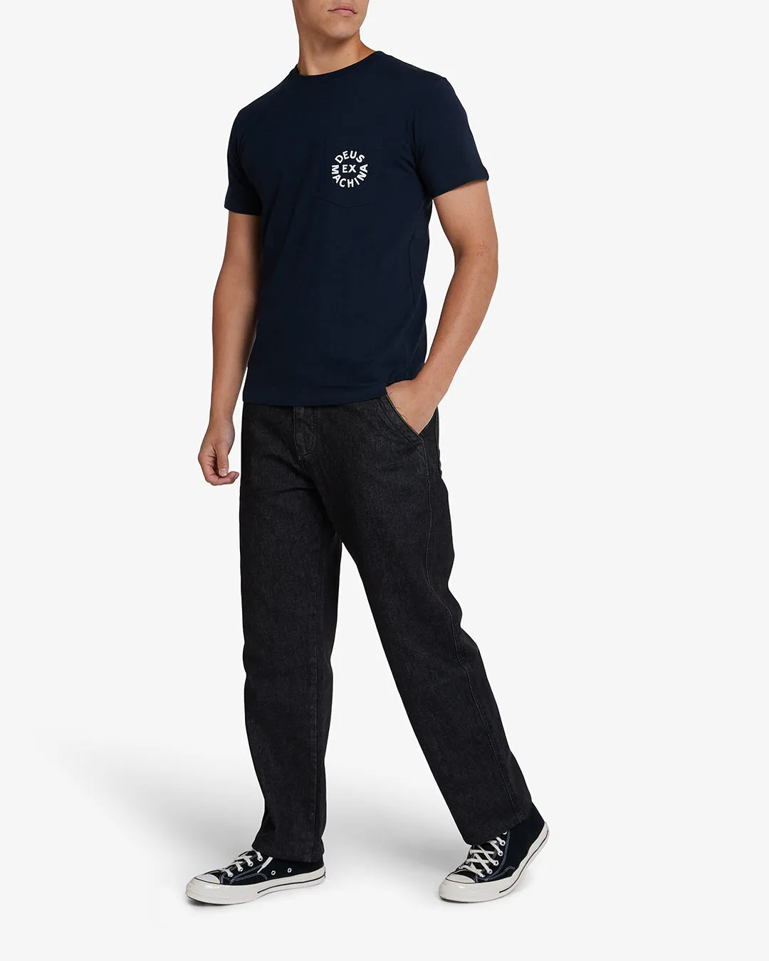 Deus Pocket Logo Tee - Navy sold by Deus Ex Machina product image thumbnail 2