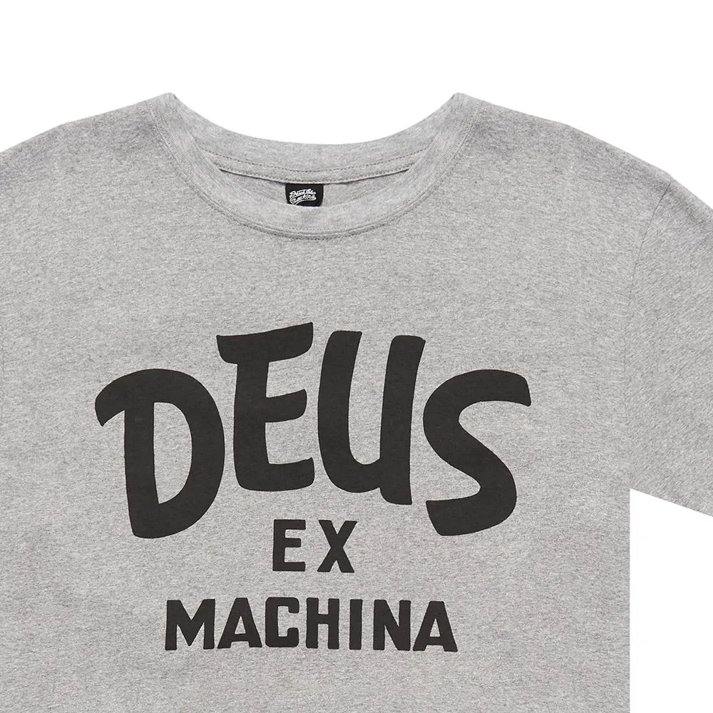 Curvy Tee - Grey Marle sold by Deus Ex Machina product image thumbnail 4
