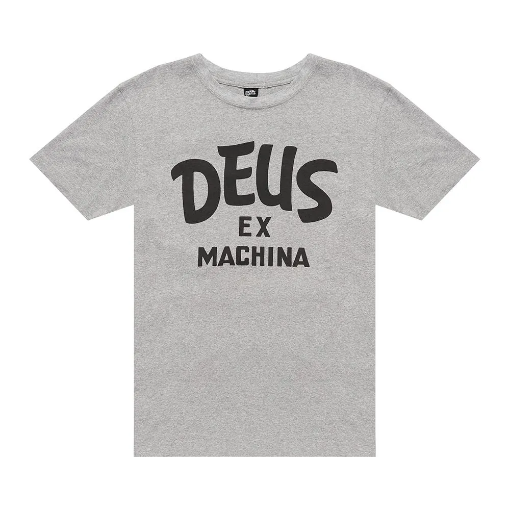 Curvy Tee - Grey Marle sold by Deus Ex Machina product image thumbnail 2
