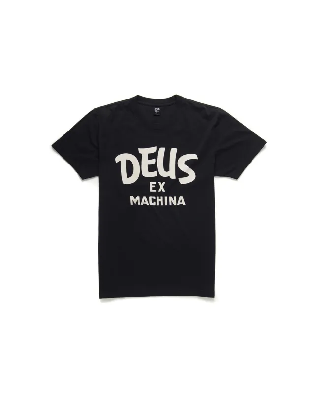 Curvy Tee - Black sold by Deus Ex Machina