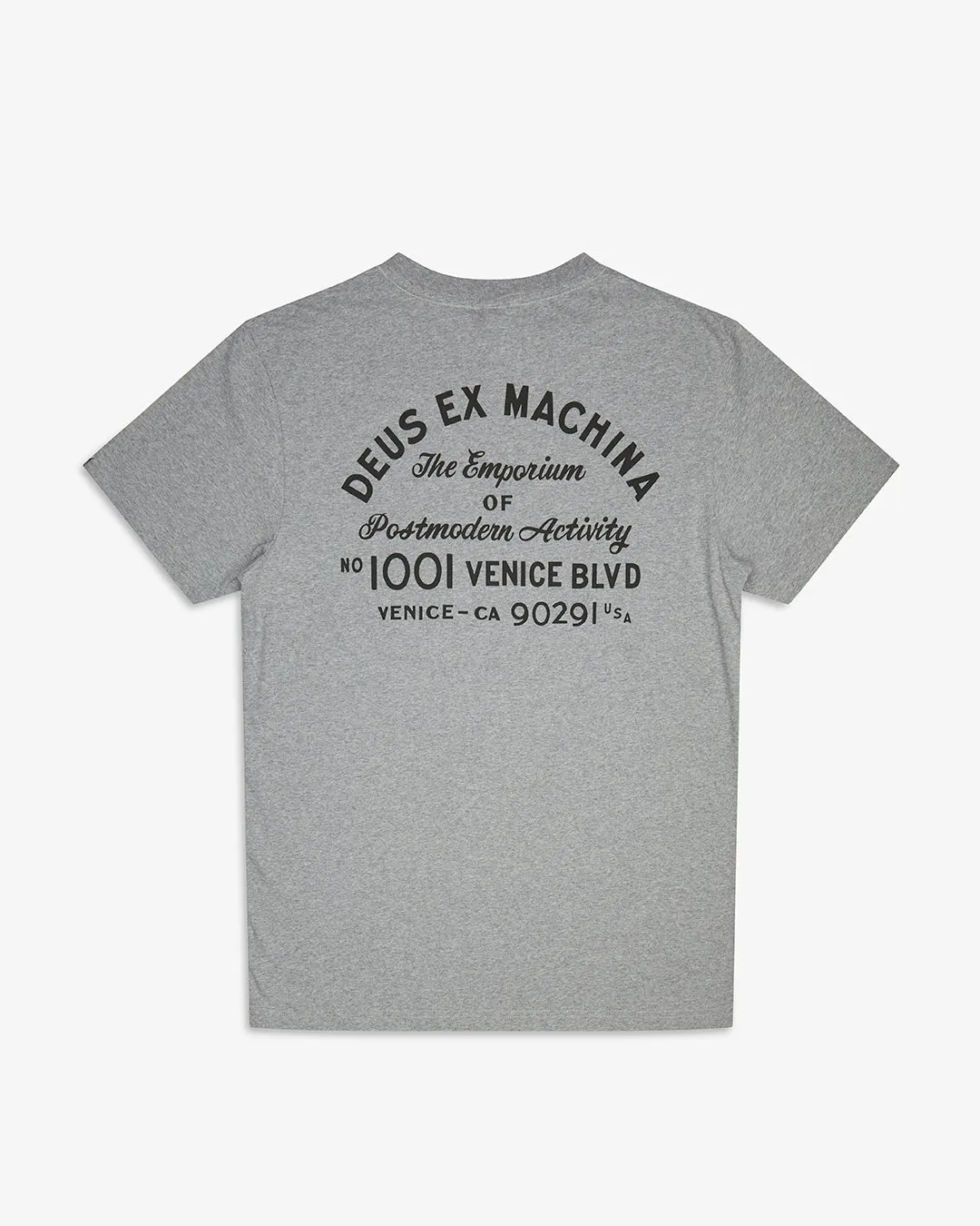 Venice Tee - Athletic Grey sold by Deus Ex Machina product image thumbnail 2
