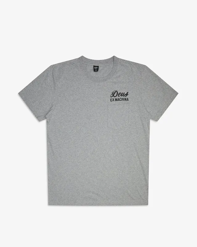 Venice Tee - Athletic Grey sold by Deus Ex Machina