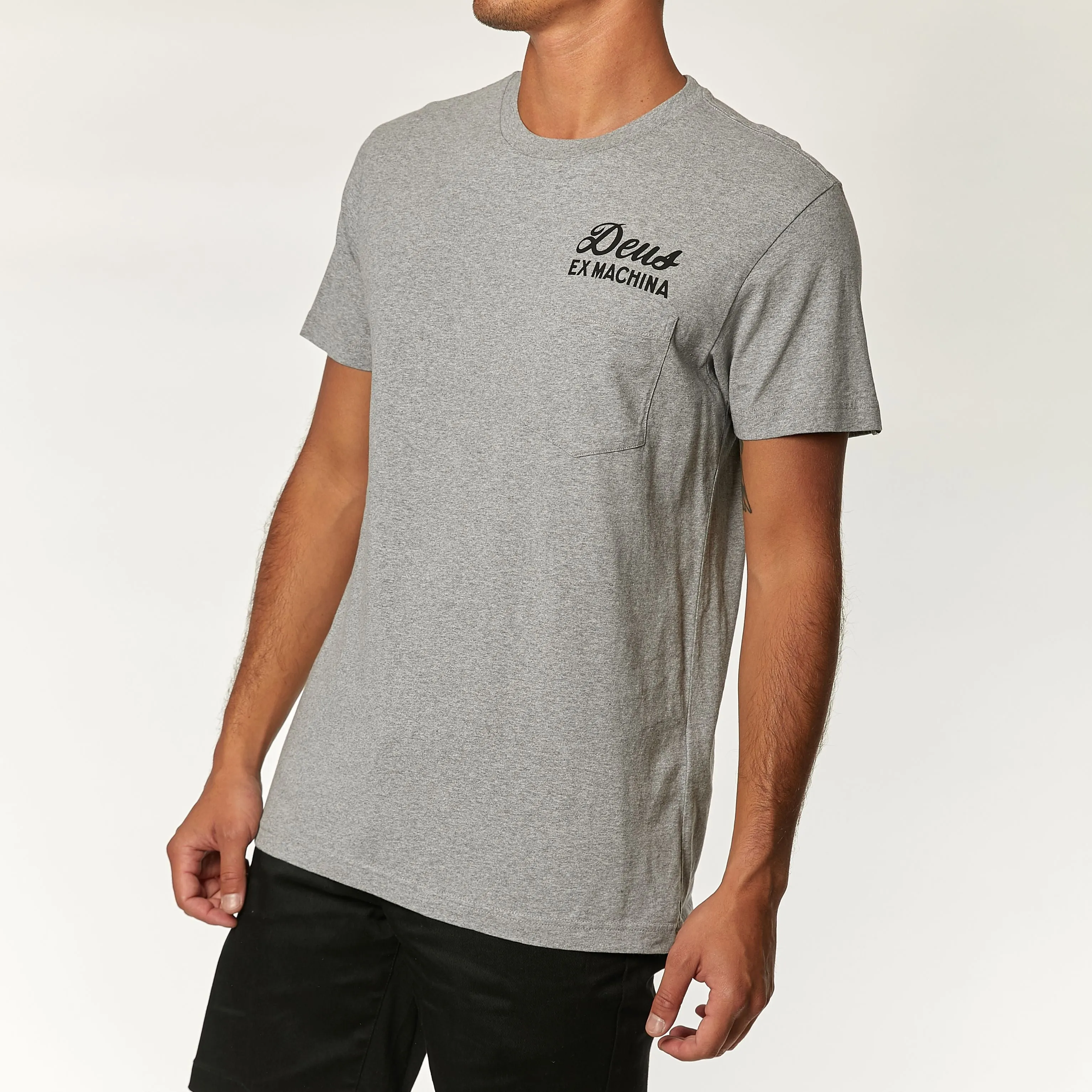Venice Tee - Athletic Grey sold by Deus Ex Machina product image thumbnail 5