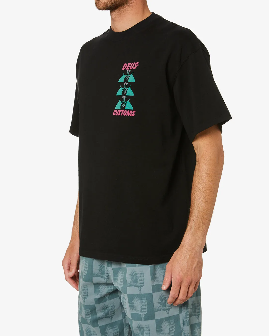 Posy Tee (Oversized Fit) - Phantom Black sold by Deus Ex Machina product image thumbnail 2