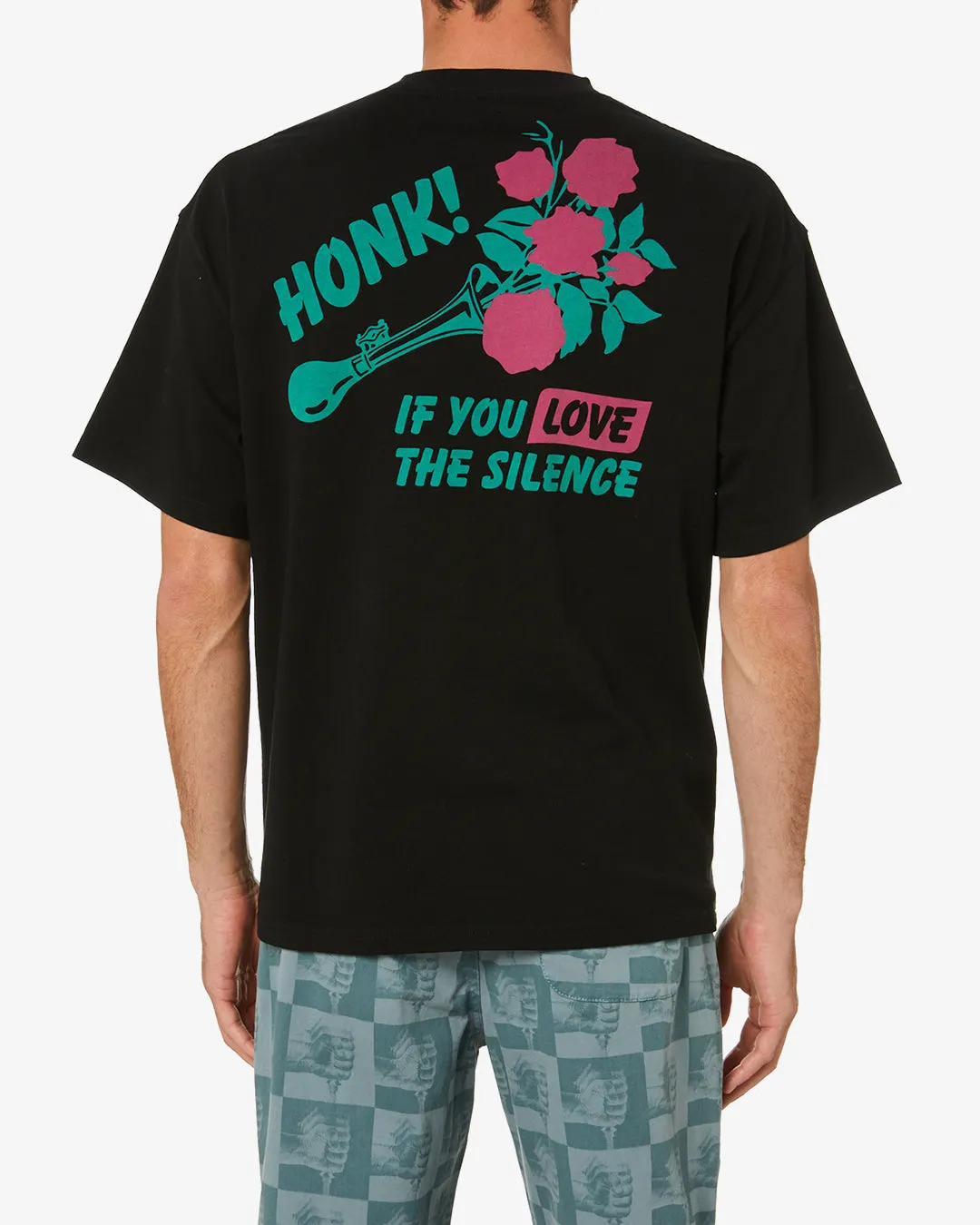 Posy Tee (Oversized Fit) - Phantom Black sold by Deus Ex Machina product image thumbnail 3