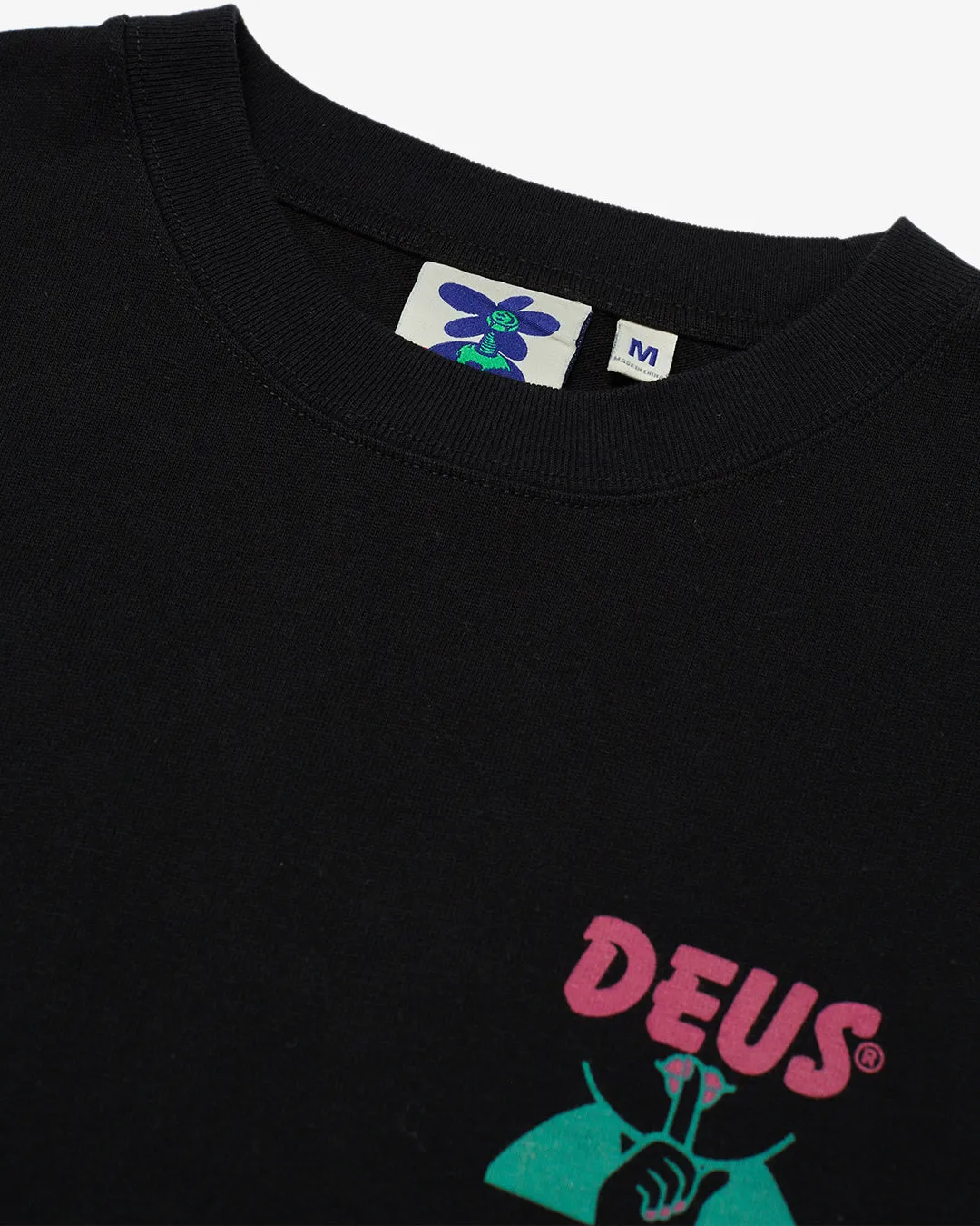 Posy Tee (Oversized Fit) - Phantom Black sold by Deus Ex Machina product image thumbnail 5