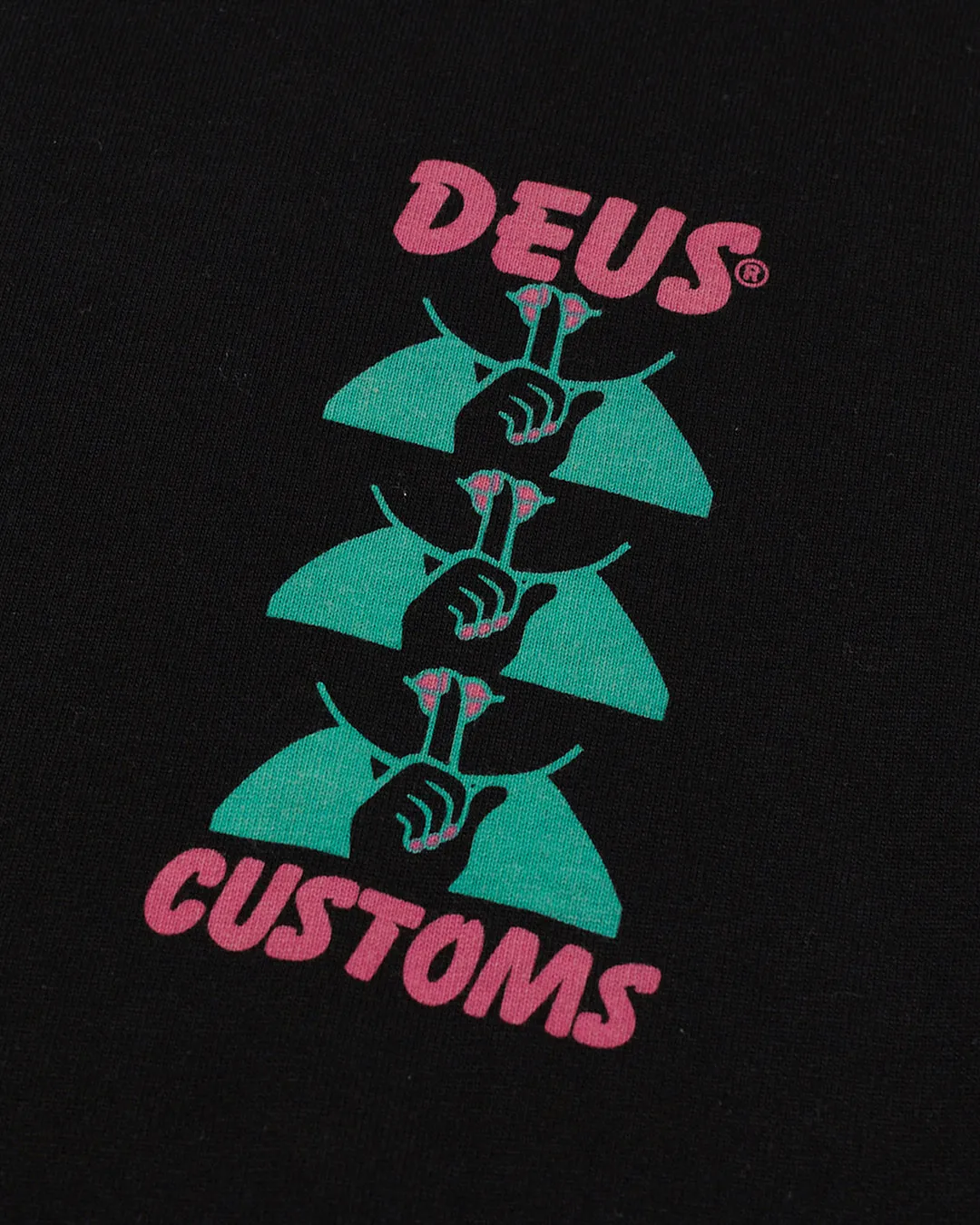 Posy Tee (Oversized Fit) - Phantom Black sold by Deus Ex Machina product image thumbnail 4