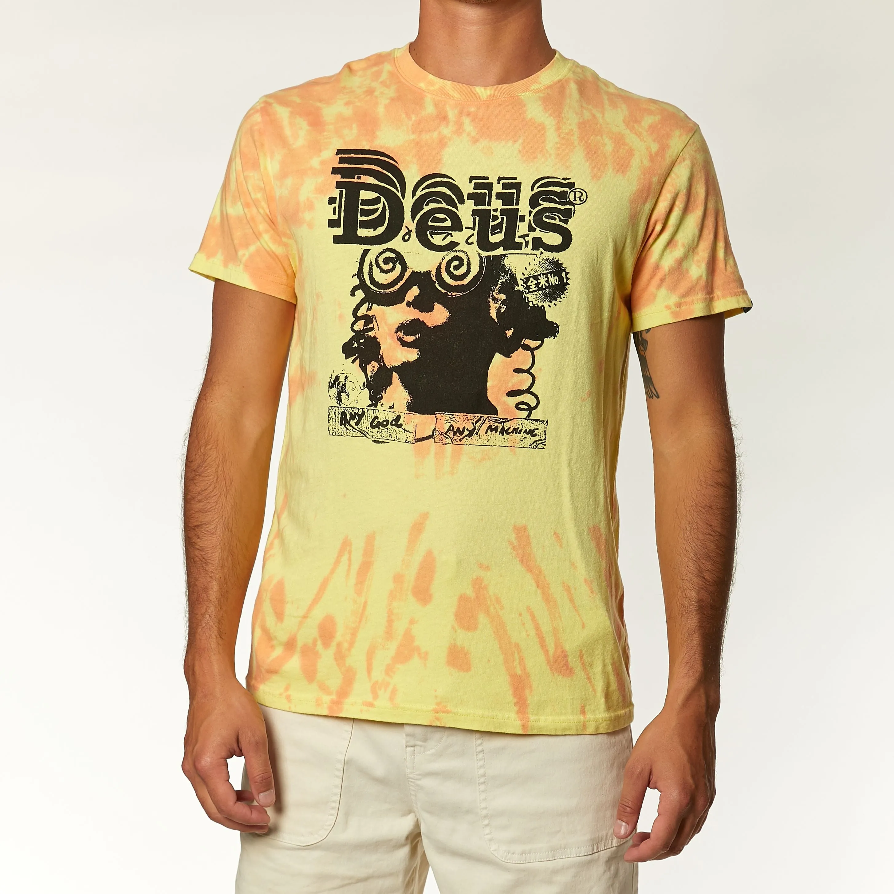 Jukebox Recycled Tie Dye Tee - Multi sold by Deus Ex Machina product image thumbnail 5