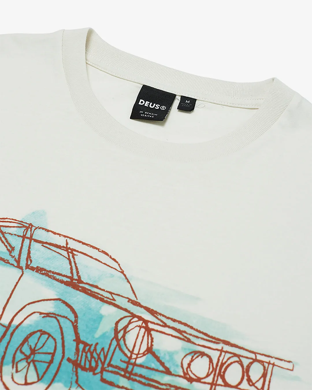 LongHood Tee - Vintage White sold by Deus Ex Machina product image thumbnail 4