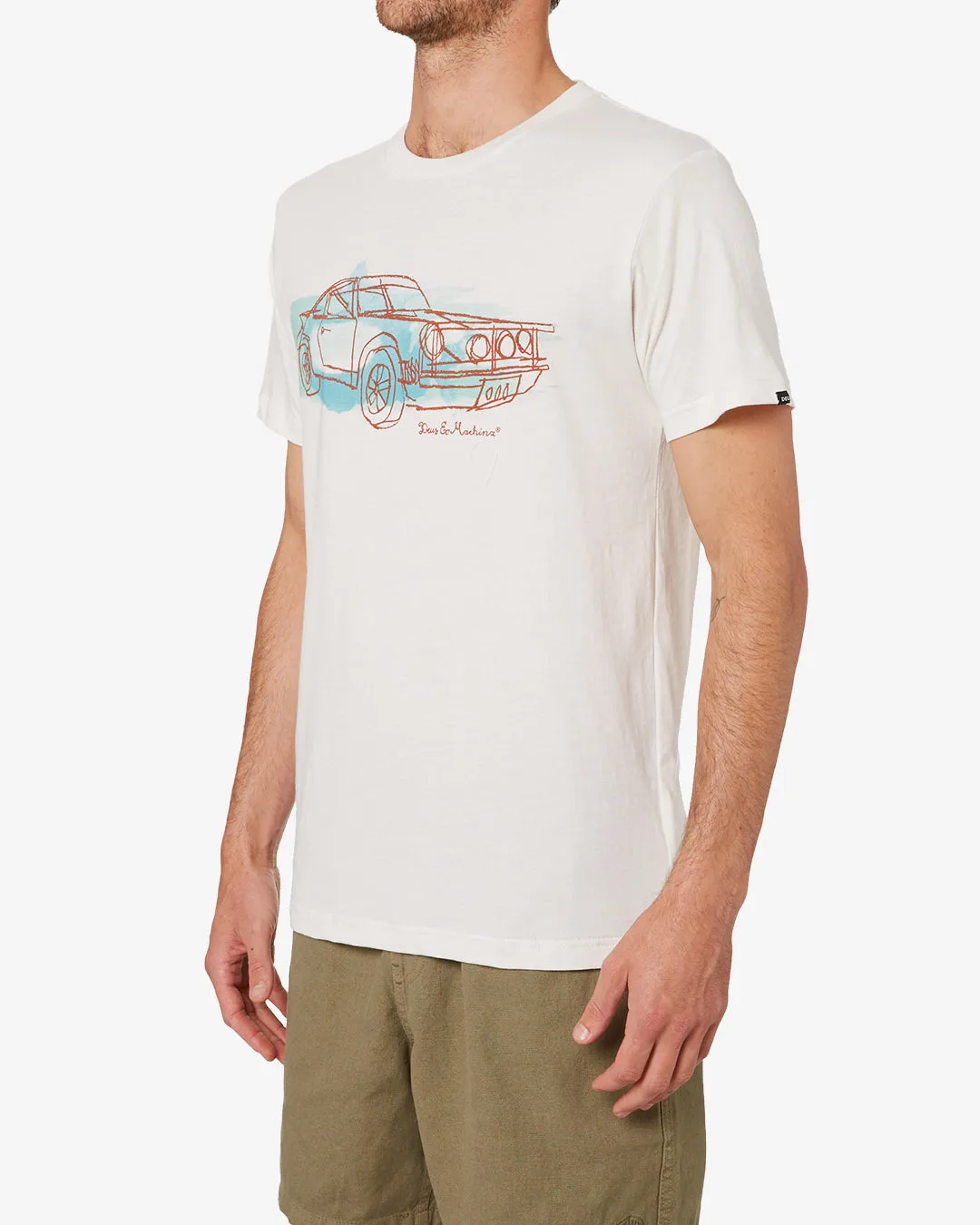 LongHood Tee - Vintage White sold by Deus Ex Machina product image thumbnail 3