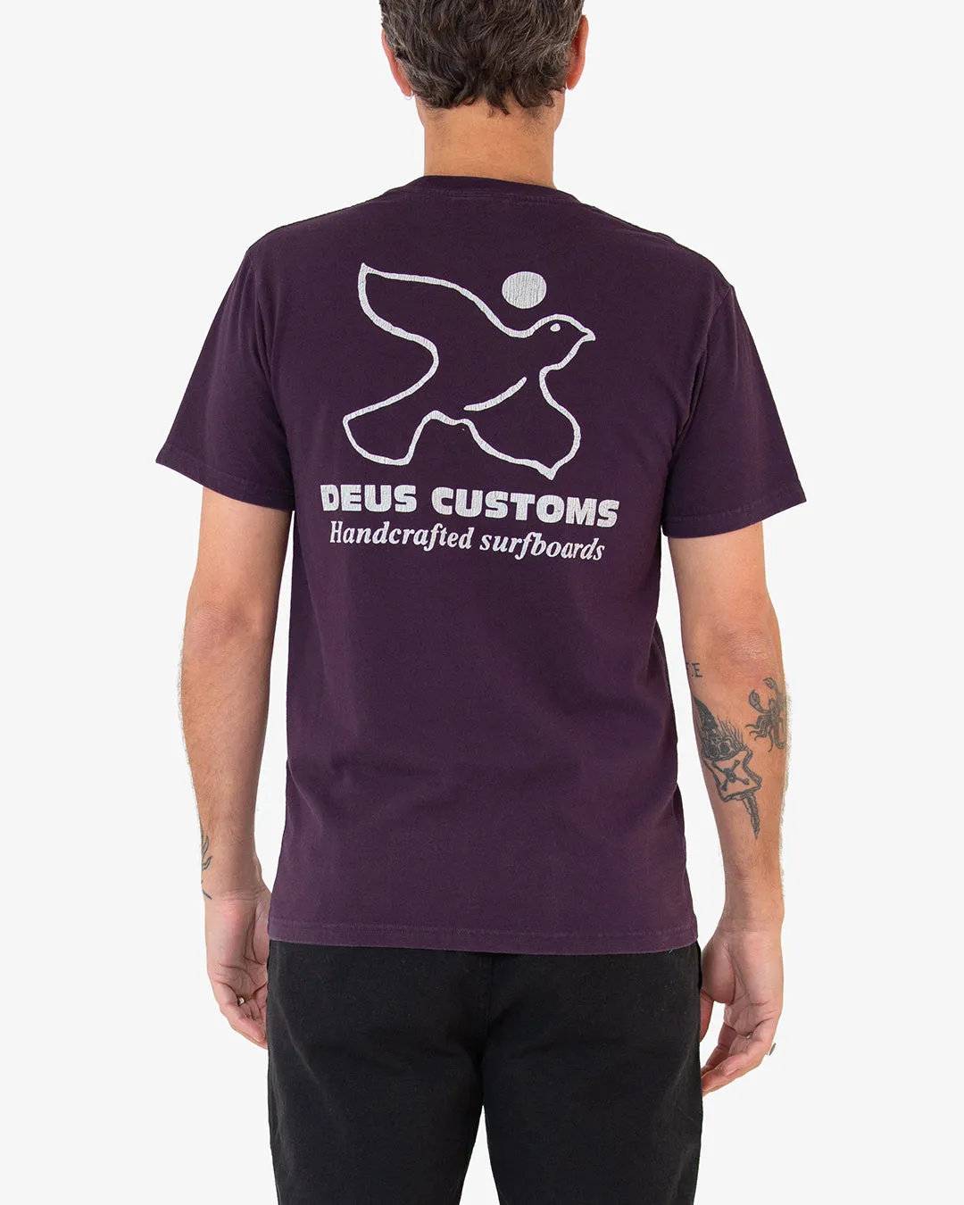Crafted Tee (Regular Fit) - Night Shade sold by Deus Ex Machina product image thumbnail 2