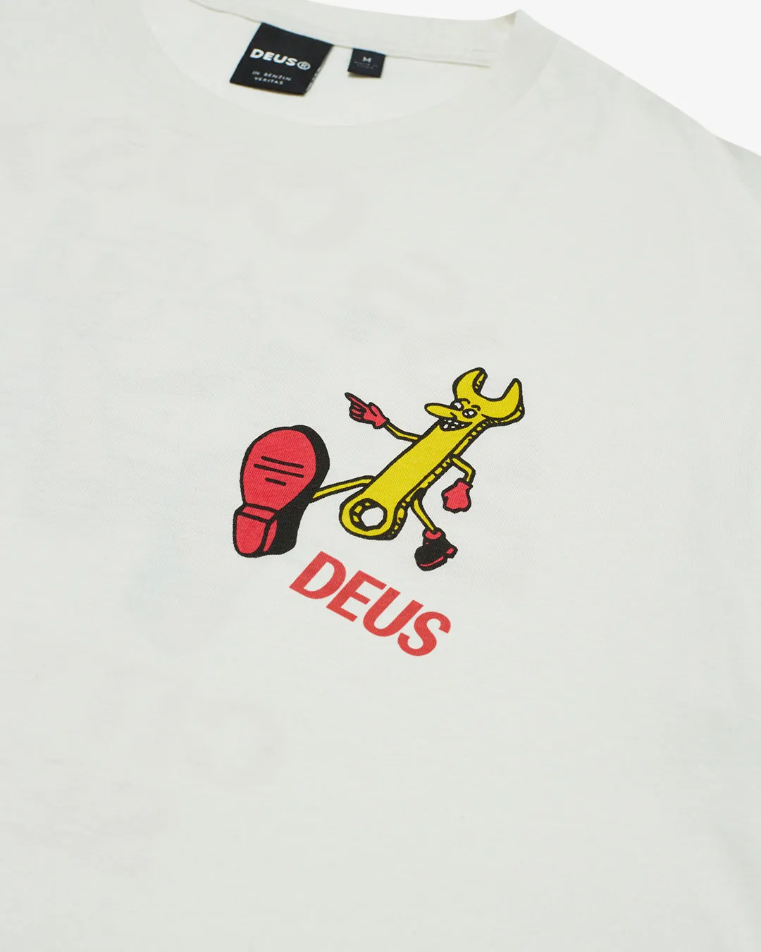City Wide Tee (Regular Fit) - Vintage White sold by Deus Ex Machina product image thumbnail 4