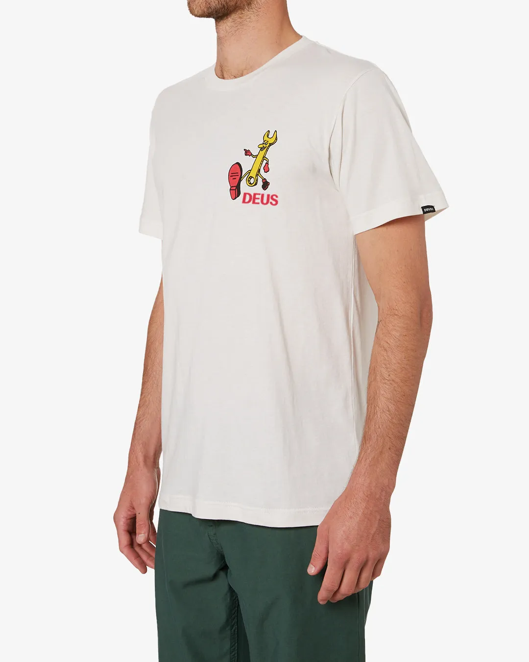 City Wide Tee (Regular Fit) - Vintage White sold by Deus Ex Machina product image thumbnail 3